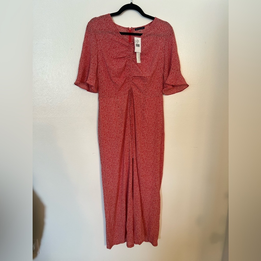 NWT Basil & Lola Red Jumpsuit L
